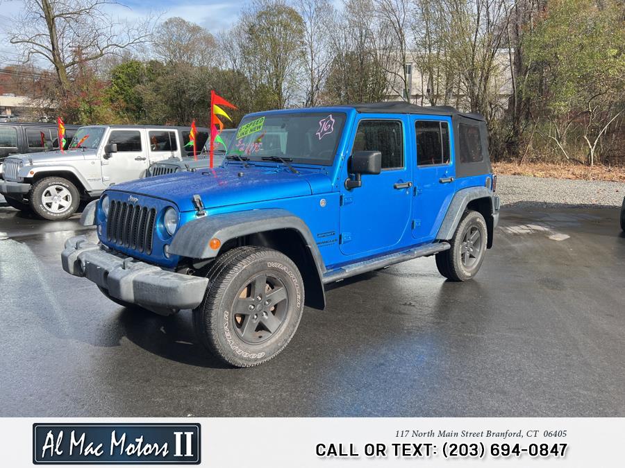 Used 2016 Jeep Wrangler Unlimited in Branford, Connecticut | Al Mac Motors 2. Branford, Connecticut