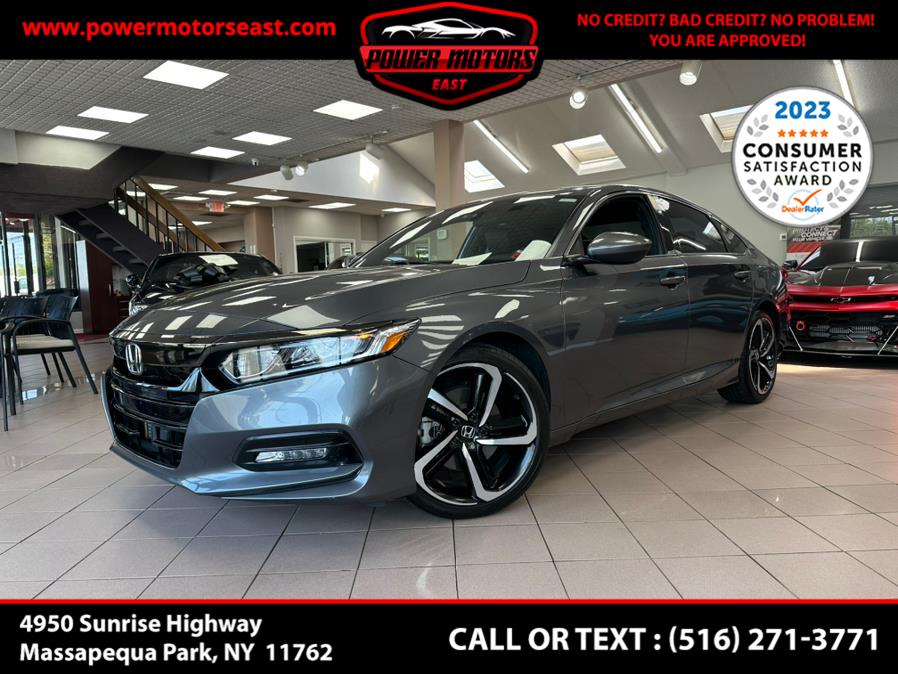 2020 Honda Accord Sedan Sport 1.5T CVT, available for sale in Massapequa Park, New York | Power Motors East. Massapequa Park, New York