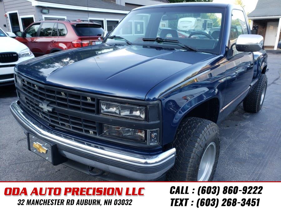 1993 Chevrolet C/K 1500 Sport Reg Cab Sportside 117.5" WB 4WD BYP, available for sale in Auburn, New Hampshire | ODA Auto Precision LLC. Auburn, New Hampshire