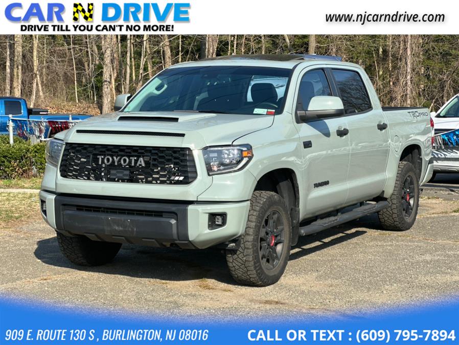 2021 Toyota Tundra TRD Pro CrewMax 5.5'' Bed 5.7L (Natl), available for sale in Burlington, New Jersey | Car N Drive. Burlington, New Jersey