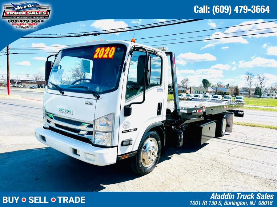 Used Isuzu Nrr FLATBED TOW TRUCK 2020 | Aladdin Truck Sales. Burlington, New Jersey
