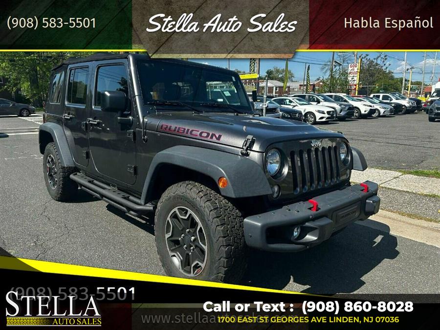 2016 Jeep Wrangler Unlimited Rubicon Hard Rock 4x4 4dr SUV, available for sale in Linden, New Jersey | Stella Auto Sales. Linden, New Jersey