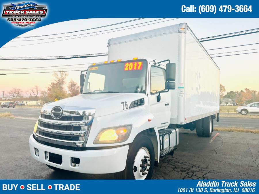 Used HINO 268 26 FT WITH LIFTGATE 2017 | Aladdin Truck Sales. Burlington, New Jersey
