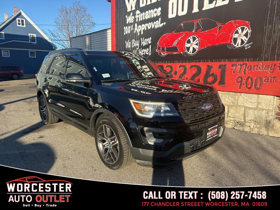 2016 Ford Explorer 4WD 4dr Sport, available for sale in Worcester, Massachusetts | Worcester Auto Outlet LLC. Worcester, Massachusetts