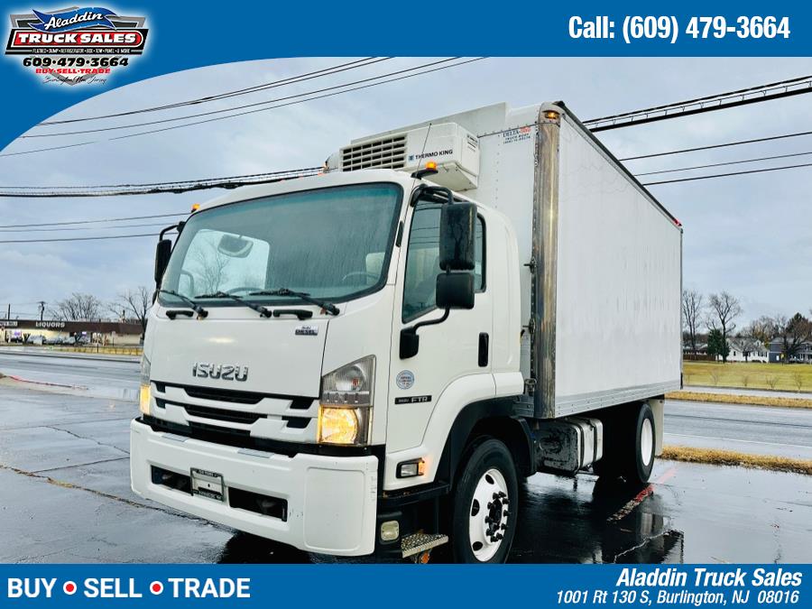 Used Isuzu FTR 18 FEET TK REFRIGERATOR 2019 | Aladdin Truck Sales. Burlington, New Jersey