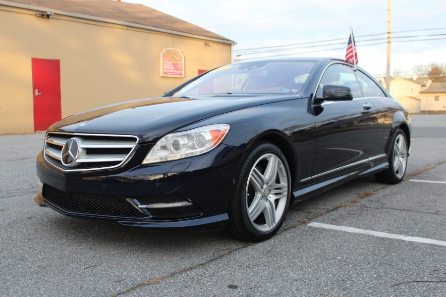 designo Mystic Blue Metallic 2013 Mercedes-Benz CL-Class CL 550 4MATIC Coupe All-Wheel Drive Automatic