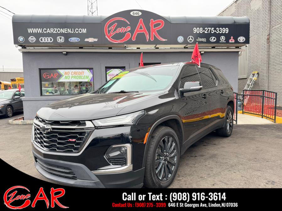 Used 2022 Chevrolet Traverse in Linden, New Jersey | Car Zone. Linden, New Jersey