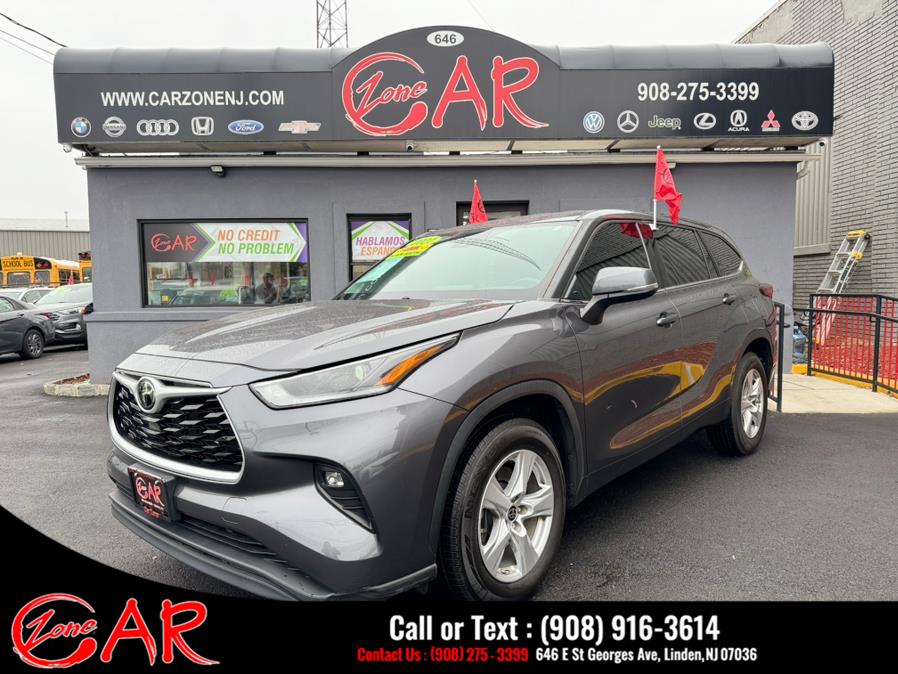 Used 2021 Toyota Highlander in Linden, New Jersey | Car Zone. Linden, New Jersey