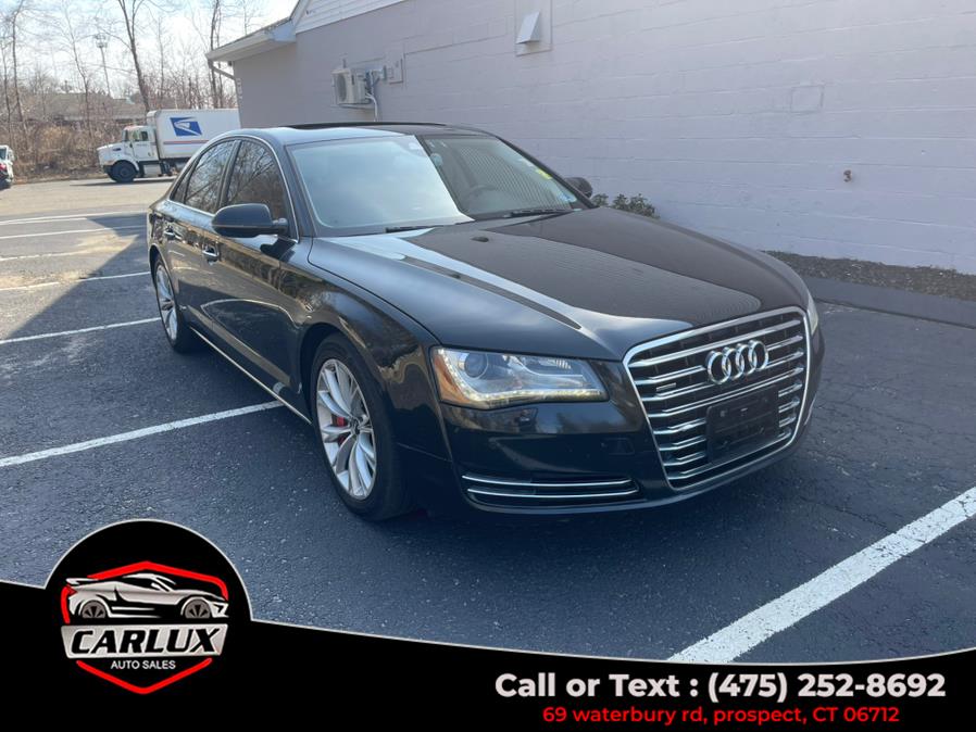 Used Audi A8 4dr Sdn 2012 | Carlux Auto Sales & Service LLC. Prospect, Connecticut