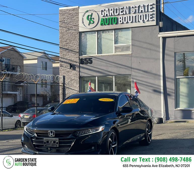 Used 2022 Honda Accord Sedan in Elizabeth, New Jersey | Garden State Auto Boutique. Elizabeth, New Jersey