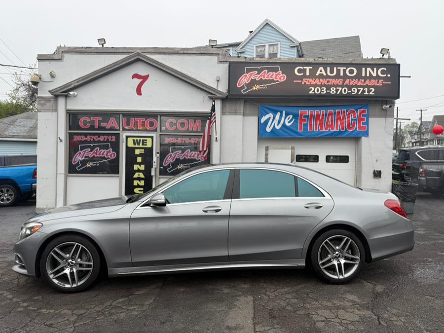 Gray 2014 Mercedes-Benz S-Class S 550 4MATIC Sedan All-Wheel Drive Automatic