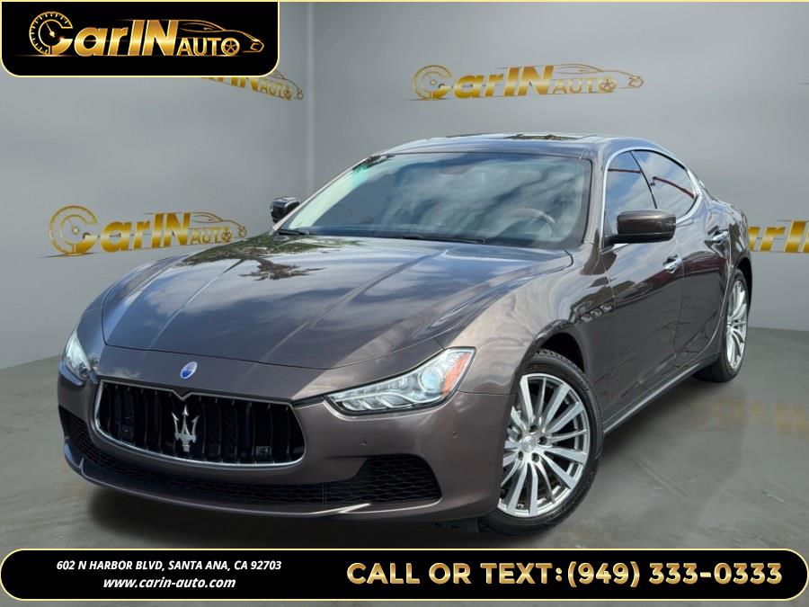 2015 Maserati Ghibli 4dr Sdn, available for sale in Santa Ana, California | Carin Auto. Santa Ana, California