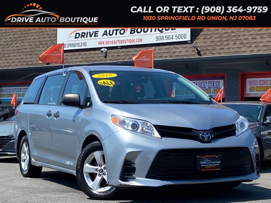 2018 Toyota Sienna L FWD 7-Passenger (Natl), available for sale in Union, New Jersey | Drive Auto Boutique. Union, New Jersey