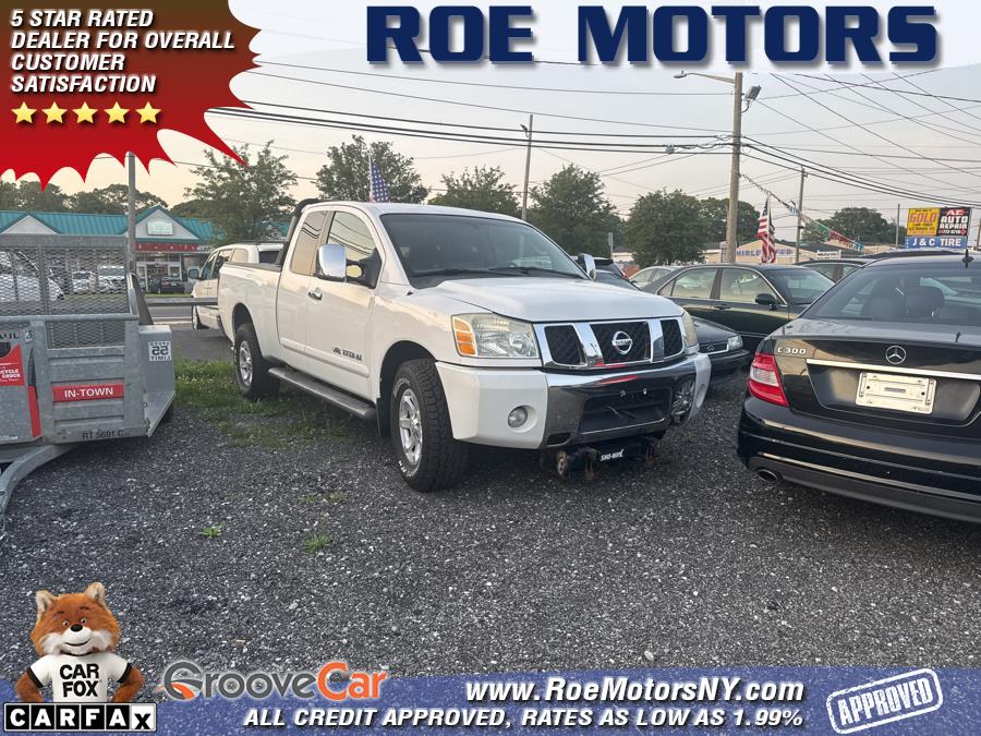 2005 Nissan Titan LE King Cab 4WD, available for sale in Shirley, New York | Roe Motors Ltd. Shirley, New York