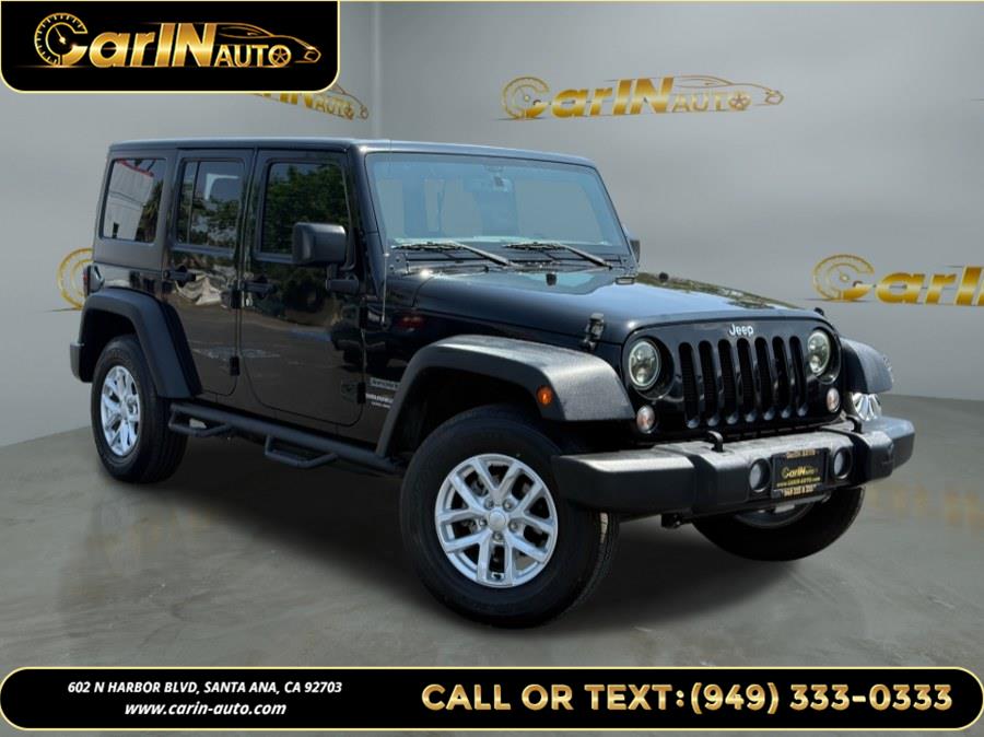 Used 2017 Jeep Wrangler Unlimited in Santa Ana, California | Carin Auto. Santa Ana, California