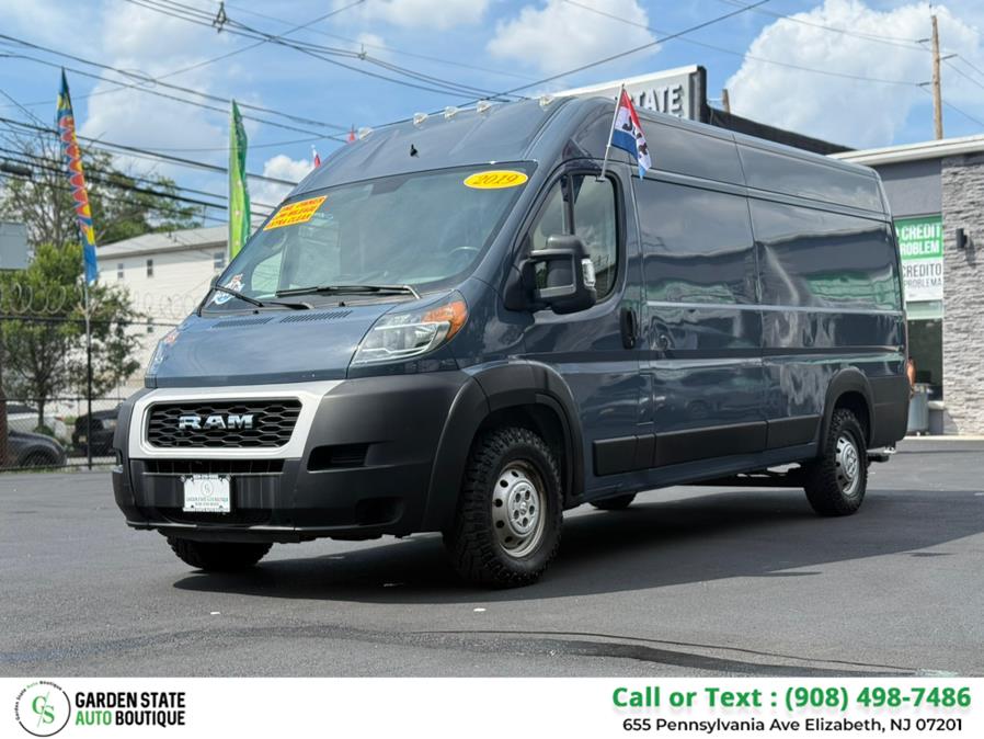 2019 Ram ProMaster Cargo Van 3500 High Roof 159" WB EXT, available for sale in Elizabeth, New Jersey | Garden State Auto Boutique. Elizabeth, New Jersey