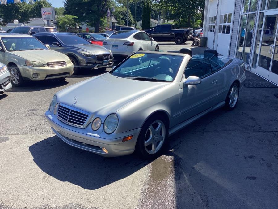 Silver 2002 Mercedes-Benz CLK 430 Cabriolet Convertible Rear-Wheel Drive Automatic