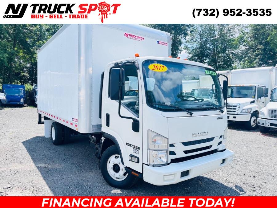 2017 Isuzu NPR GAS REG 16 FEET DRY BOX + STEP BUMPER + NO CDL, available for sale in South Amboy, New Jersey | NJ Truck Spot. South Amboy, New Jersey