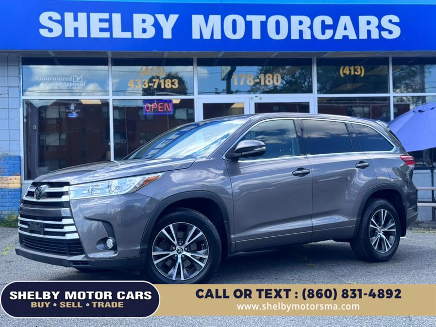 2017 Toyota Highlander LE V6 AWD (Natl), available for sale in Springfield, Massachusetts | Shelby Motor Cars. Springfield, Massachusetts