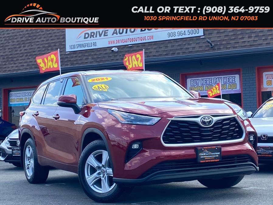 2021 Toyota Highlander LE AWD (Natl), available for sale in Union, New Jersey | Drive Auto Boutique. Union, New Jersey