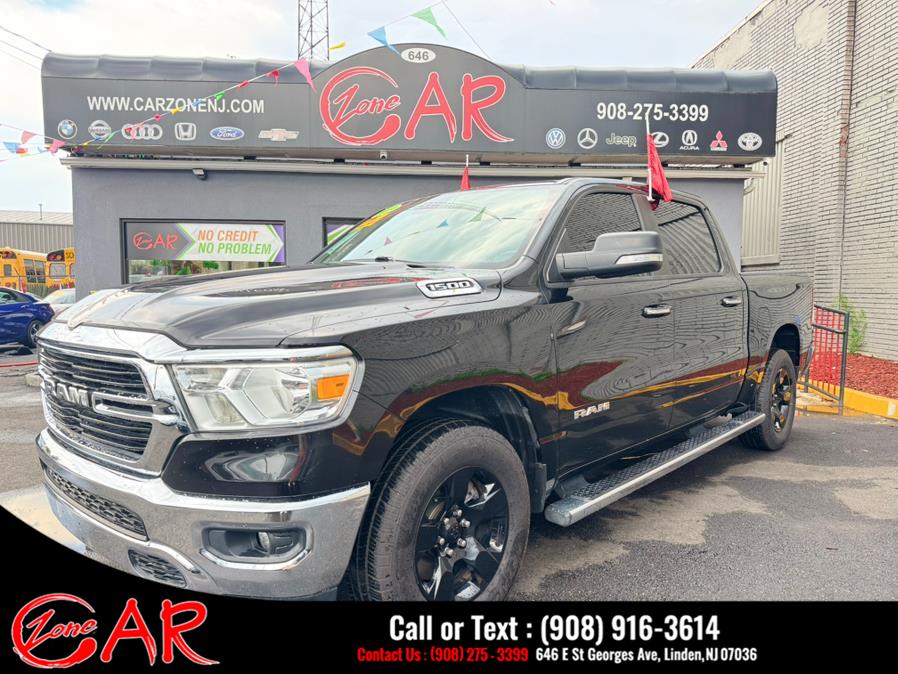 2019 Ram 1500 Big Horn/Lone Star 4x4 Crew Cab 5''7" Box, available for sale in Linden, New Jersey | Car Zone. Linden, New Jersey