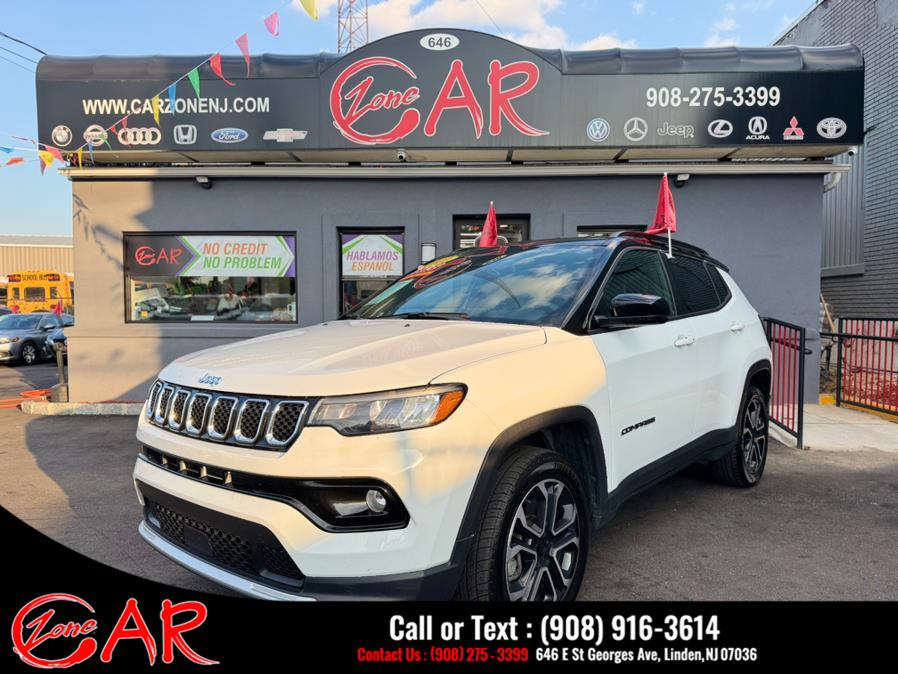 2023 Jeep Compass Limited 4x4, available for sale in Linden, New Jersey | Car Zone. Linden, New Jersey
