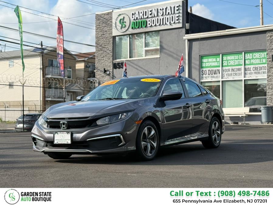 2019 Honda Civic Sedan LX CVT, available for sale in Elizabeth, New Jersey | Garden State Auto Boutique. Elizabeth, New Jersey
