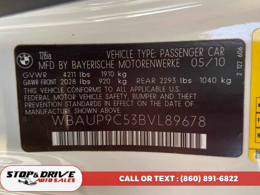 2011 BMW 1 Series 128i - Photo 20