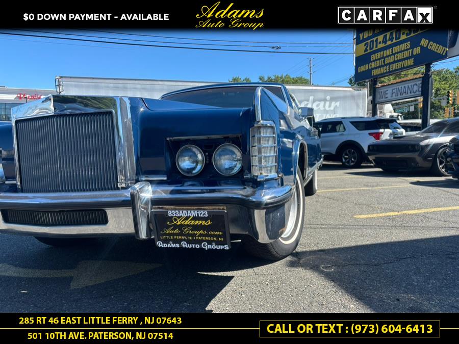 Used 1977 Lincoln Town Car in Little Ferry , New Jersey | Adams Auto Group . Little Ferry , New Jersey