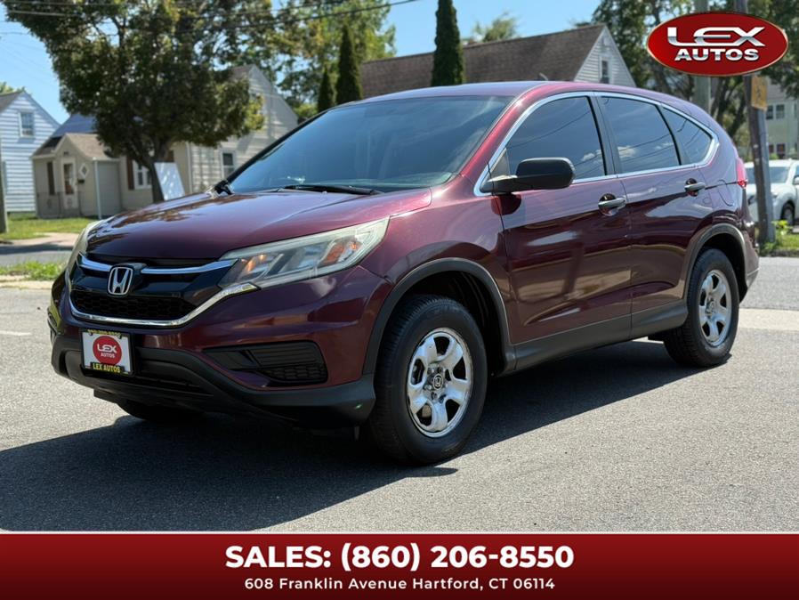 2015 Honda CR-V AWD 5dr LX, available for sale in Hartford, Connecticut | Lex Autos LLC. Hartford, Connecticut