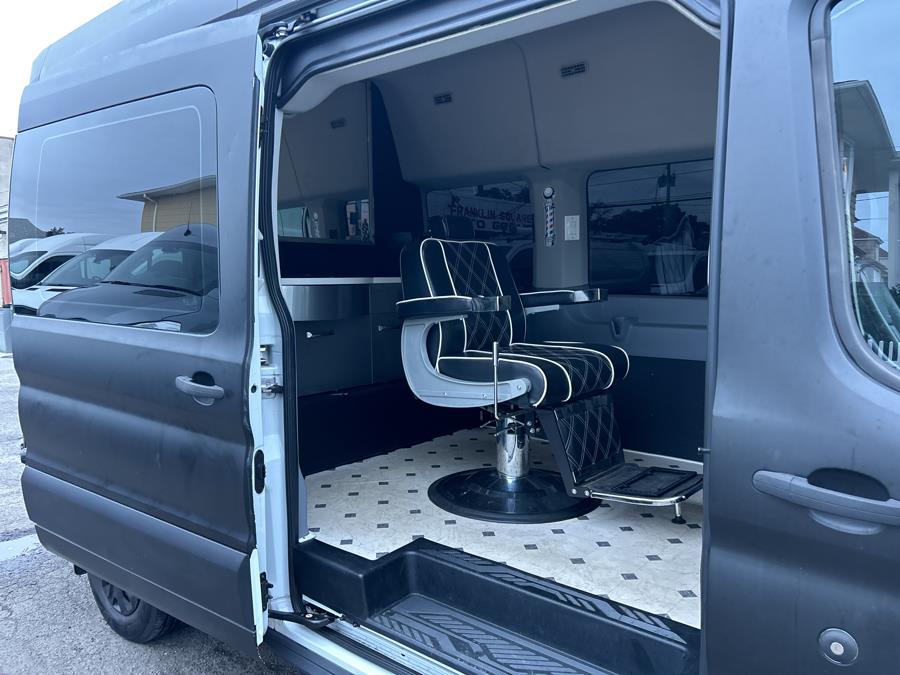 Used 2019 Ford Transit Passenger Wagon BARBERSHOP in Franklin Square, New York | Franklin Square Auto Group. Franklin Square, New York