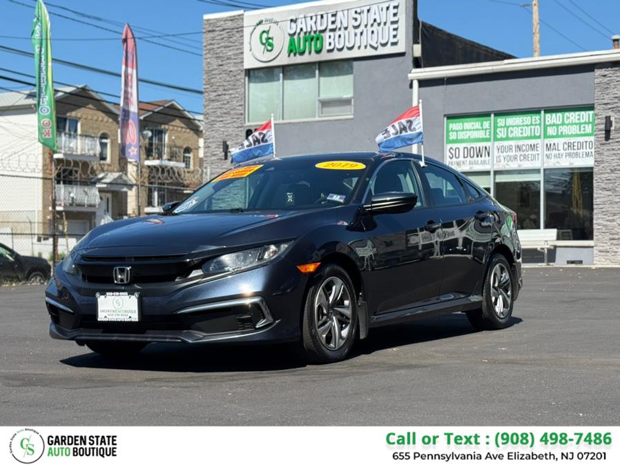 2019 Honda Civic Sedan LX CVT, available for sale in Elizabeth, New Jersey | Garden State Auto Boutique. Elizabeth, New Jersey