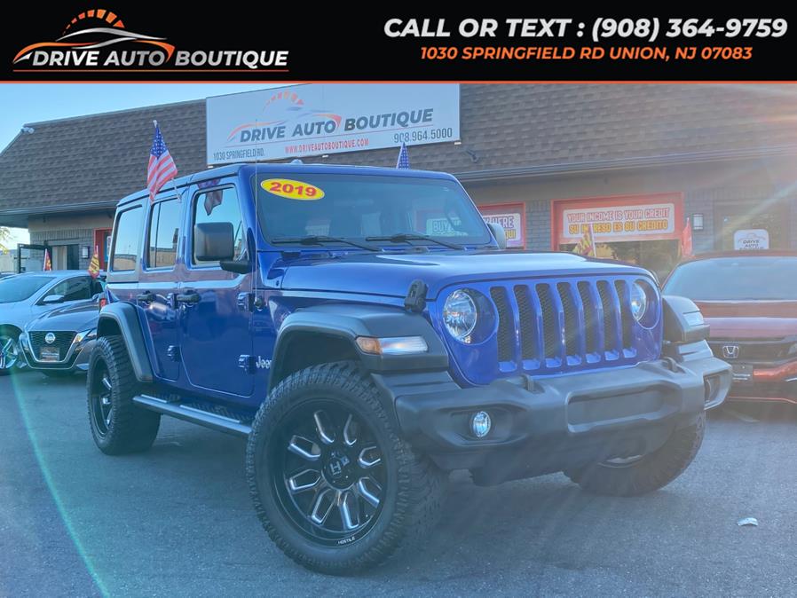 2019 Jeep Wrangler Unlimited Sport 4x4, available for sale in Union, New Jersey | Drive Auto Boutique. Union, New Jersey