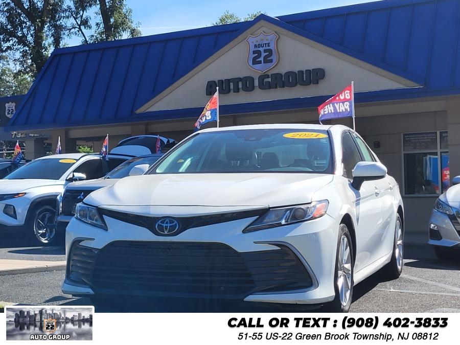 Used 2021 Toyota Camry in Green Brook Township, New Jersey | Route 22 Auto Group. Green Brook Township, New Jersey