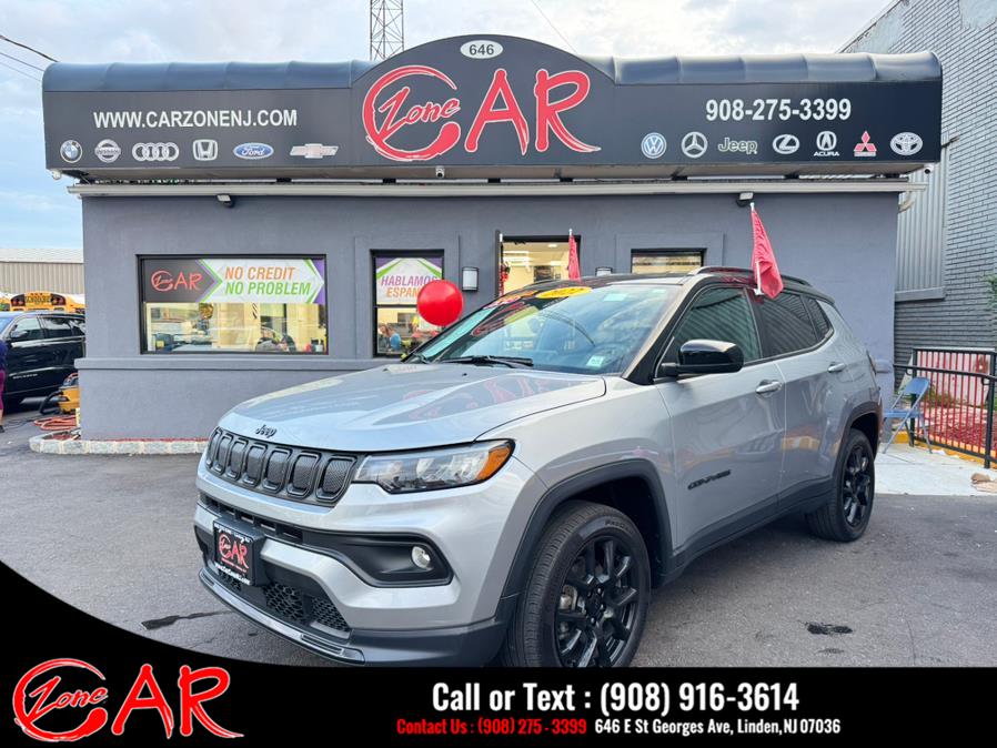 2022 Jeep Compass Latitude 4x4, available for sale in Linden, New Jersey | Car Zone. Linden, New Jersey