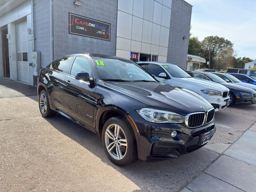 Blue 2018 BMW X6 xDrive35i AWD SUV / Crossover All-Wheel Drive Automatic