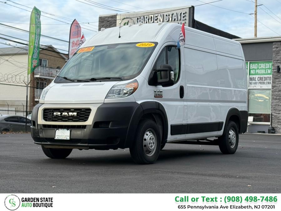 2019 Ram ProMaster Cargo Van 1500 High Roof 136" WB, available for sale in Elizabeth, New Jersey | Garden State Auto Boutique. Elizabeth, New Jersey