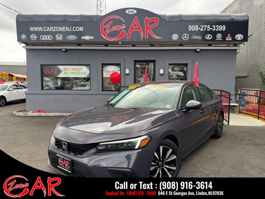 2022 Honda Civic Hatchback EX-L CVT, available for sale in Linden, New Jersey | Car Zone. Linden, New Jersey