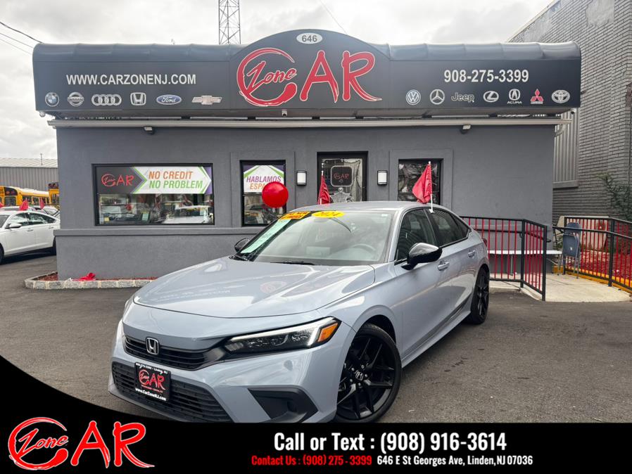 2024 Honda Civic Sedan Sport CVT, available for sale in Linden, New Jersey | Car Zone. Linden, New Jersey