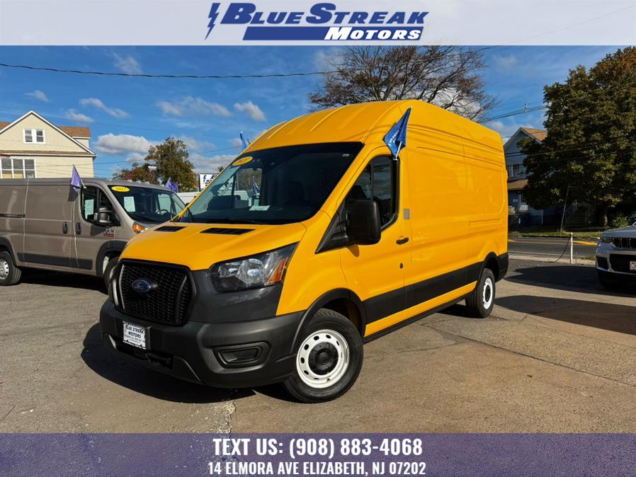 2021 Ford Transit Cargo Van T-250 148" Hi Rf 9070 GVWR RWD, available for sale in Elizabeth, New Jersey | Blue Streak Motors. Elizabeth, New Jersey