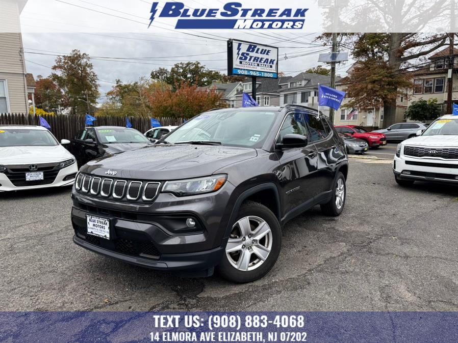2022 Jeep Compass Latitude 4x4, available for sale in Elizabeth, New Jersey | Blue Streak Motors. Elizabeth, New Jersey