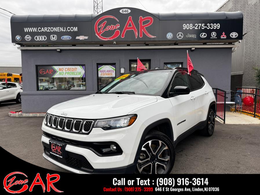 2023 Jeep Compass Limited 4x4, available for sale in Linden, New Jersey | Car Zone. Linden, New Jersey
