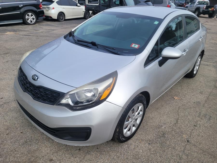 Silver 2016 Kia Rio LX Sedan Front-Wheel Drive Automatic