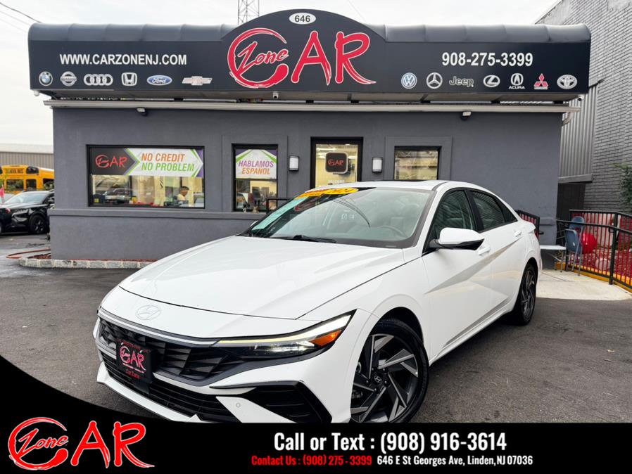 2024 Hyundai Elantra Limited IVT, available for sale in Linden, New Jersey | Car Zone. Linden, New Jersey