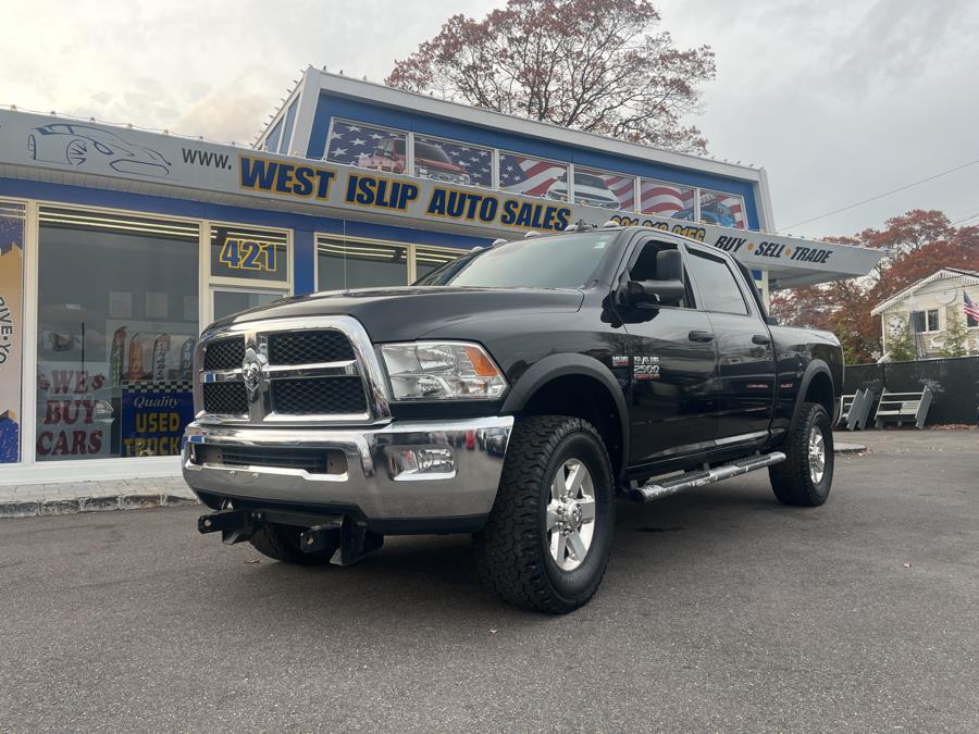 Black Clearcoat 2015 RAM 2500 SLT Crew Cab 4WD Pickup Truck Four-Wheel Drive Automatic