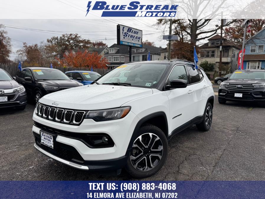 2023 Jeep Compass Limited 4x4, available for sale in Elizabeth, New Jersey | Blue Streak Motors. Elizabeth, New Jersey