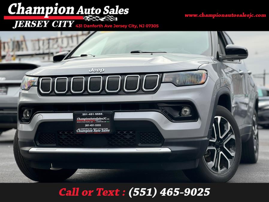 Used 2022 Jeep Compass in Jersey City, New Jersey | Champion Auto Sales. Jersey City, New Jersey