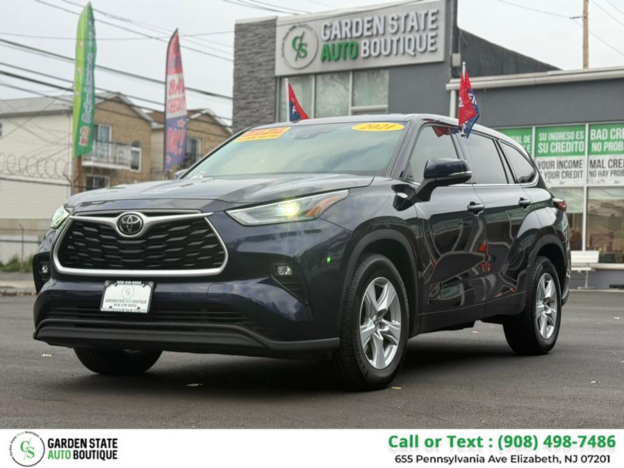 2021 Toyota Highlander LE FWD (Natl), available for sale in Elizabeth, New Jersey | Garden State Auto Boutique. Elizabeth, New Jersey