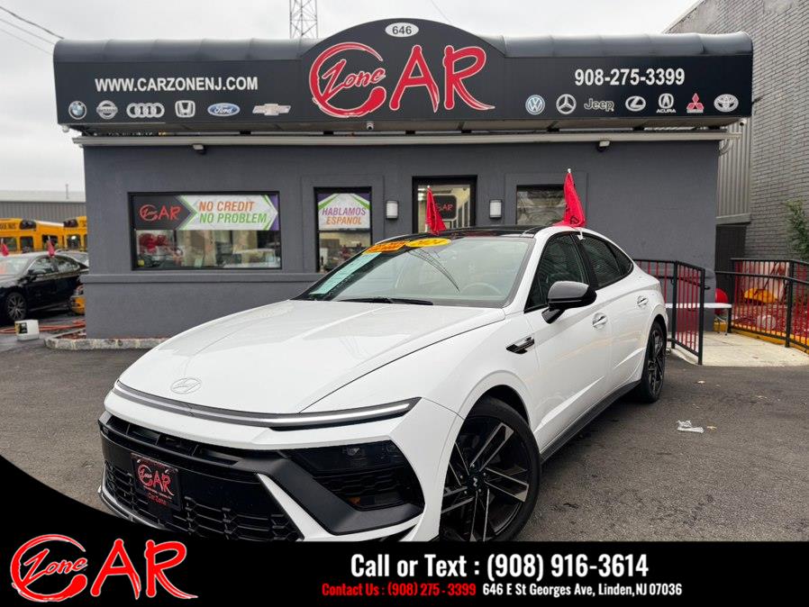 2024 Hyundai Sonata N Line 2.5T FWD, available for sale in Linden, New Jersey | Car Zone. Linden, New Jersey