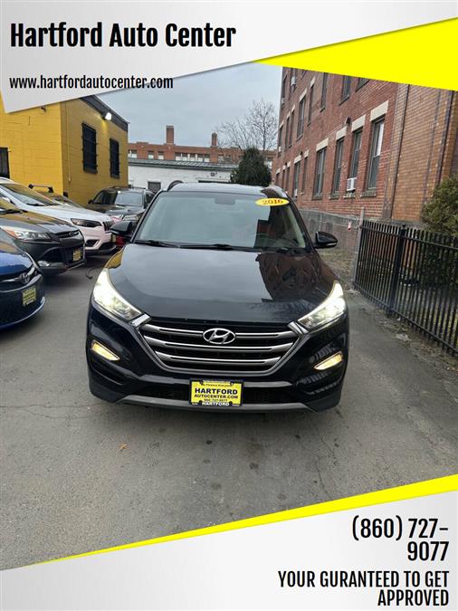 Black 2016 Hyundai Tucson 1.6T Limited AWD SUV / Crossover All-Wheel Drive Automatic